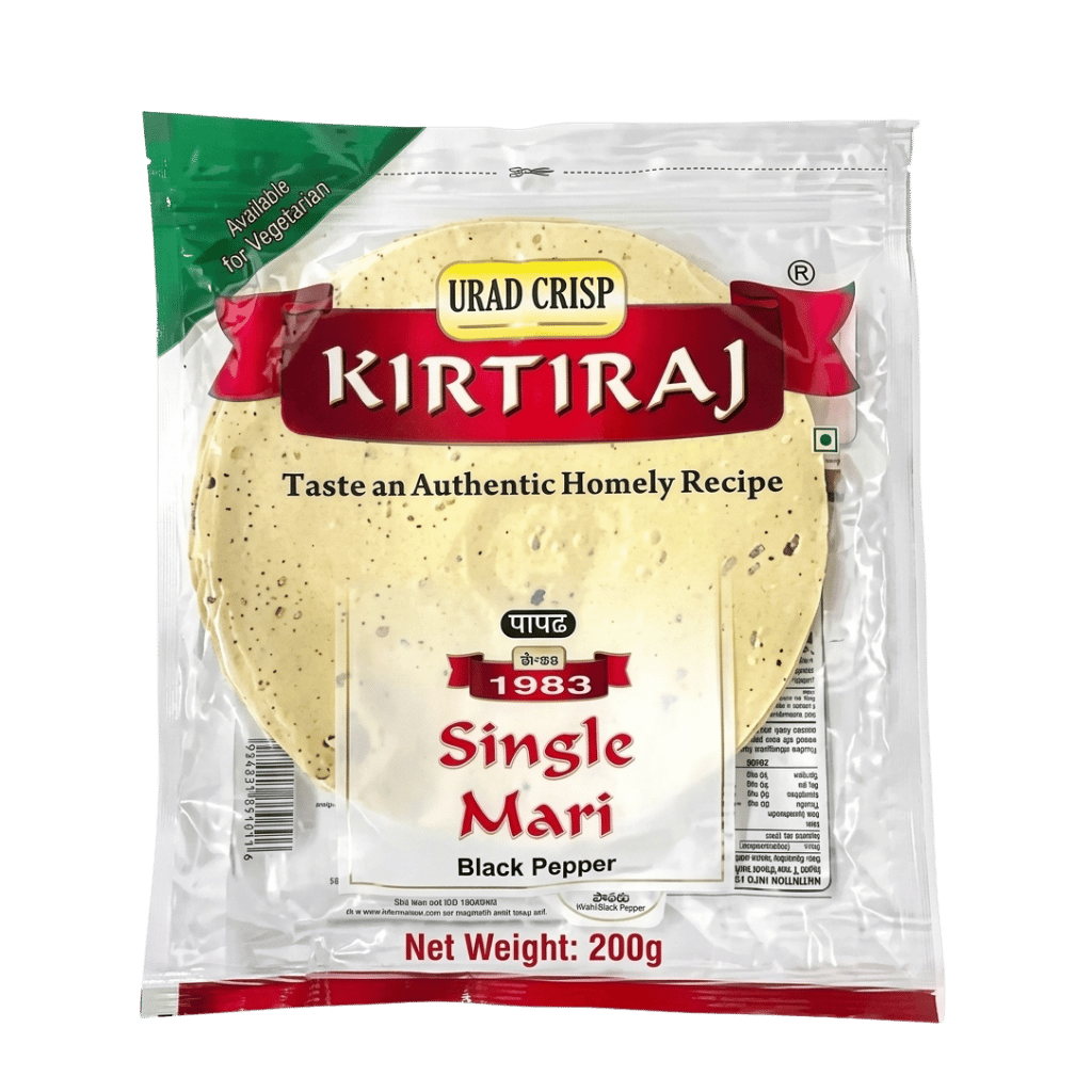 Kirtiraj Single Mari Papad 200 g buy online USA - 1